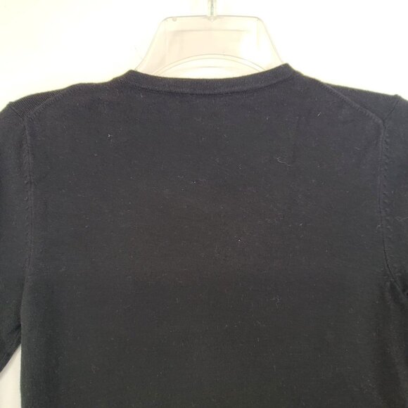 J. Mclaughlin Women's Long Sleeve Pullover  Knit Top Black Size XS - Picture 7 of 9